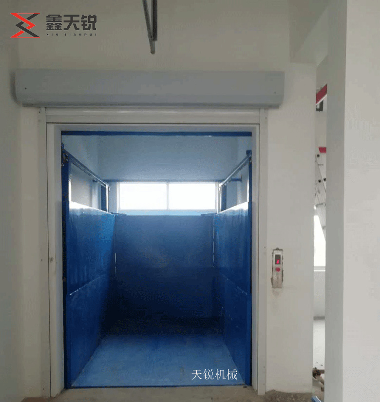 琼海上货专用导轨式升降货梯